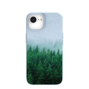 Powder Blue Forest Mist iPhone 16e/17e Case