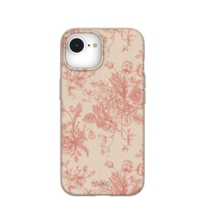 Seashell Rococo Bouquets iPhone 16e/17e Case