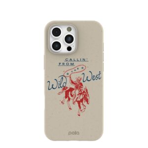 London Fog Wild West Calling iPhone 16 Pro Max Case