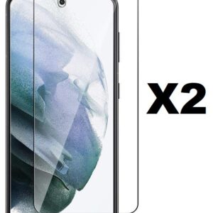 2-Pack Tempered Glass Screen Protector for Samsung Galaxy A07, 9H Hardness HD Clear, Scratch‑Resistant, Bubble‑Free, Easy to install